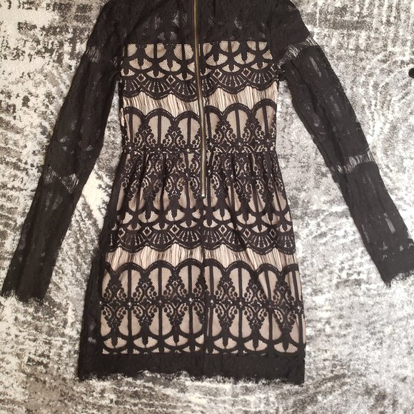 Ardene | Black Lace Dress for Girls - Picture 8 of 9